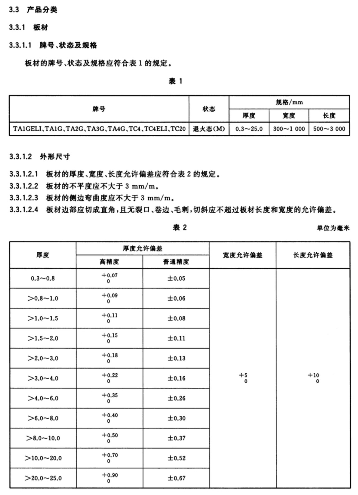 外科植入物用鈦及鈦合金加工材(GB/T 13810-2017)