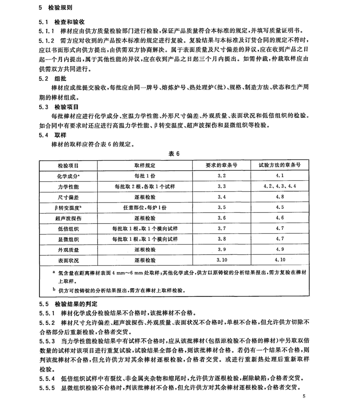 鈦及鈦合金棒材國家標(biāo)準(zhǔn) GB/T 2965--2007